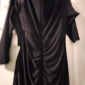 BLACK EVENING GOWN